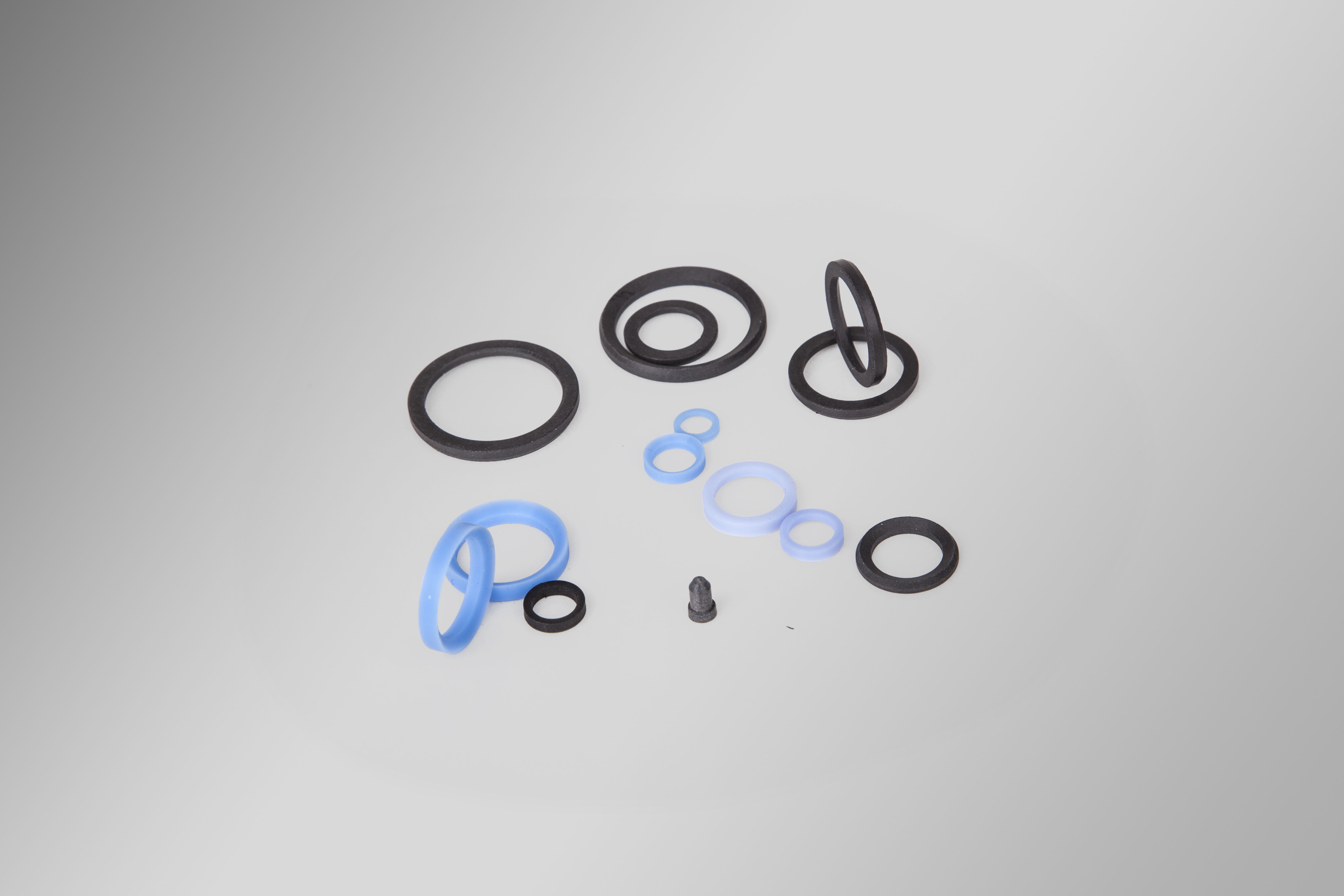 Filled ptfe valve seat